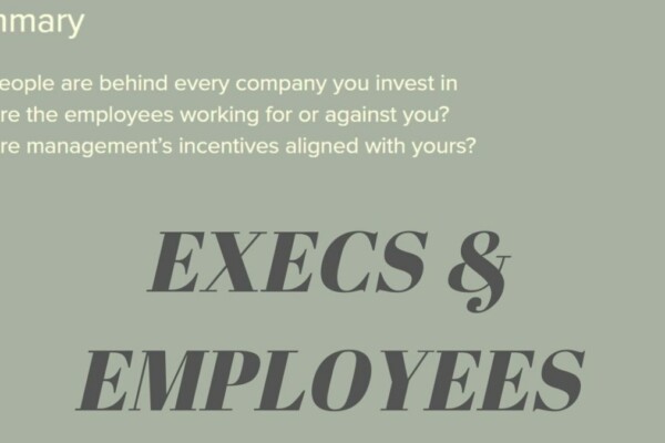 executives and employees featured