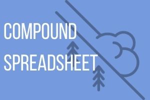 Compound interest investing spreadsheet featured
